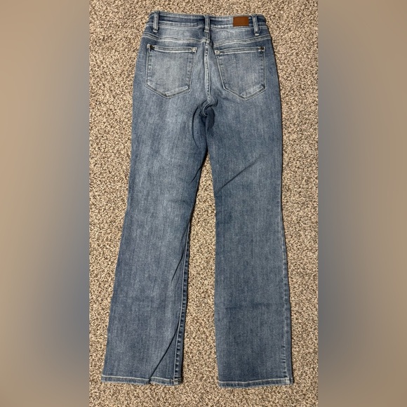 Judy Blue Women's Light Blue Flare Jeans - Picture 4 of 5